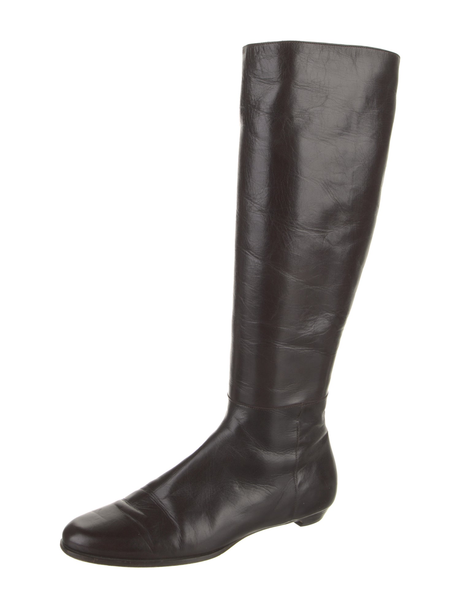 Jimmy Choo Leather Riding Boots