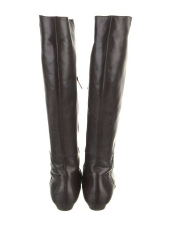 Jimmy Choo Leather Riding Boots
