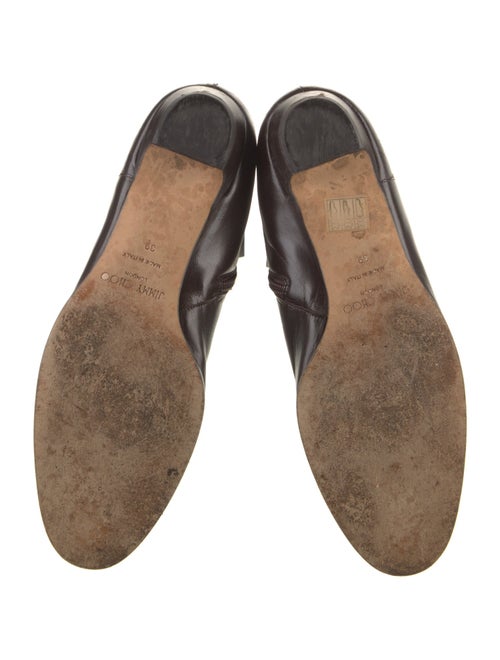 Jimmy Choo Leather Riding Boots