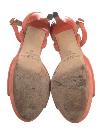 Jimmy Choo Suede D'Orsay Pumps