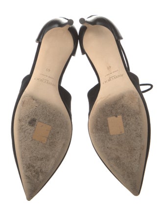Jimmy Choo Suede T-Strap Pumps