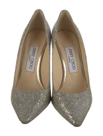 Jimmy Choo Glitter Pumps