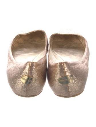 Jimmy Choo Glitter Glitter Accents Ballet Flats