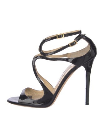Jimmy Choo Patent Leather Sandals