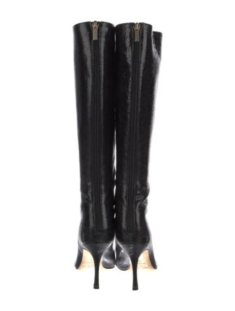 Jimmy Choo Embossed Leather Boots