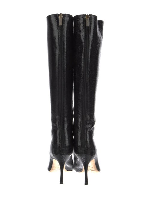 Jimmy Choo Embossed Leather Boots