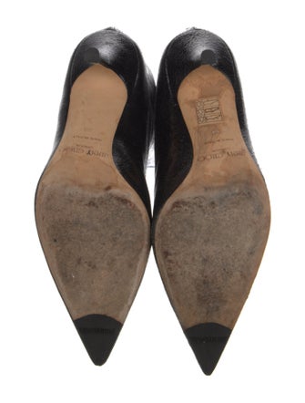 Jimmy Choo Embossed Leather Boots