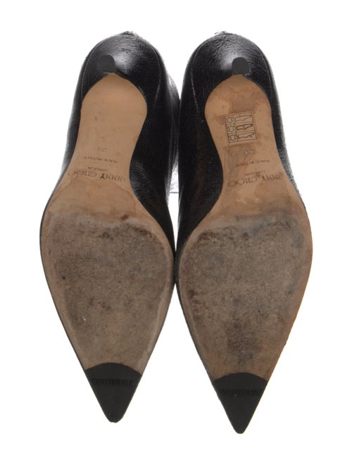 Jimmy Choo Embossed Leather Boots