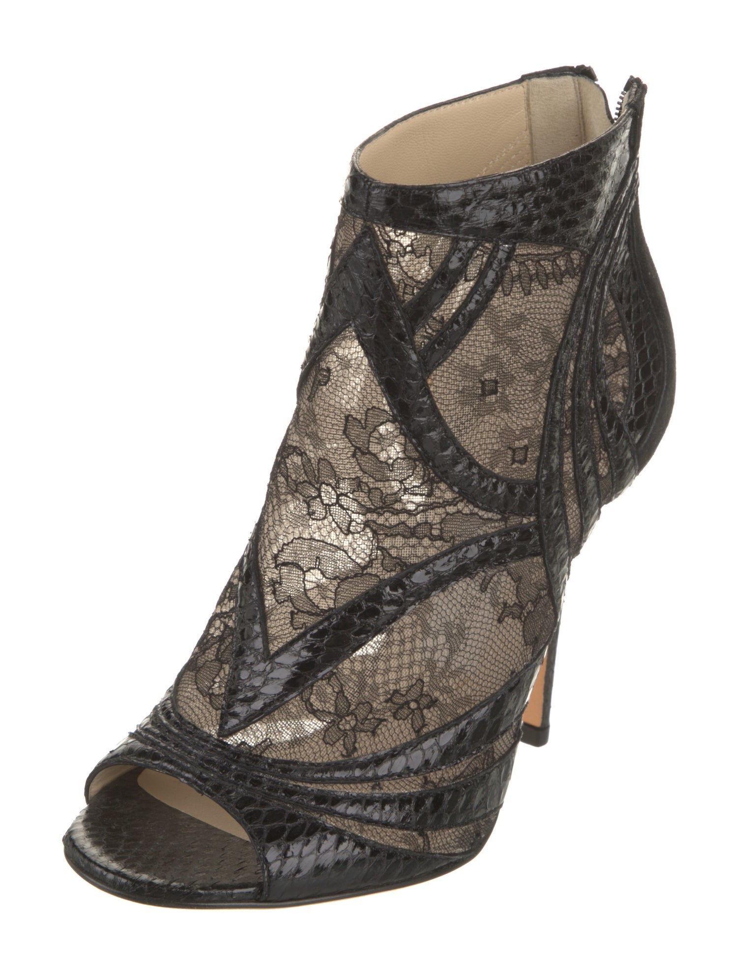 Jimmy Choo Snakeskin Animal Print Pumps