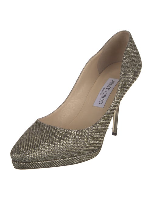 Jimmy Choo Glitter Glitter Accents Pumps