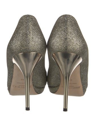 Jimmy Choo Glitter Glitter Accents Pumps