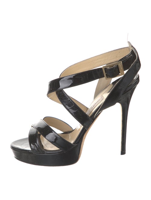 Jimmy Choo Patent Leather Sandals