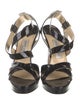 Jimmy Choo Patent Leather Sandals