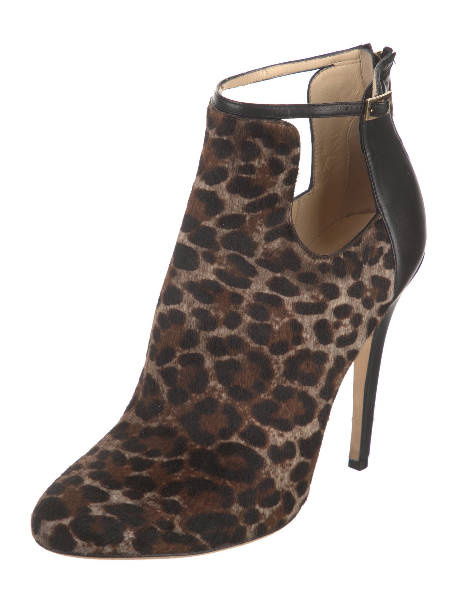 Jimmy Choo Ponyhair Animal Print Boots
