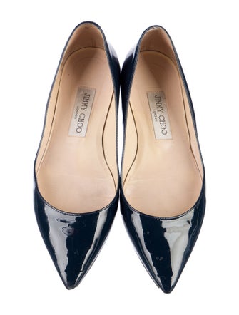 Jimmy Choo Patent Leather Flats