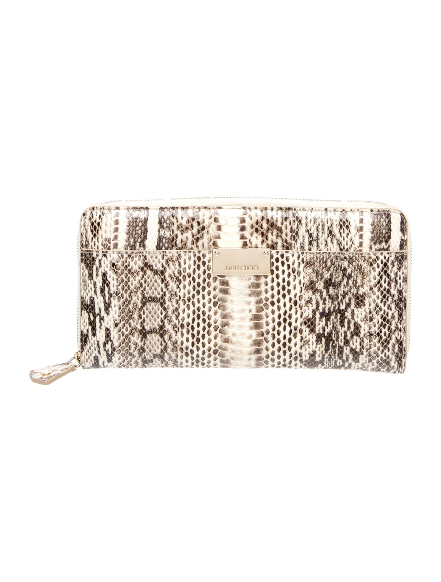 Jimmy Choo Embossed Leather Evening Bag