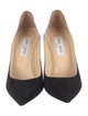 Jimmy Choo Suede Colorblock Pattern Pumps