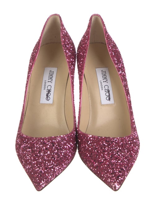 Jimmy Choo Glitter Pumps