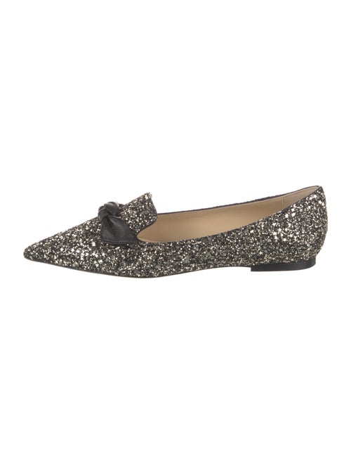 Jimmy Choo Glitter Glitter Accents Loafers