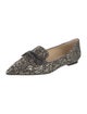 Jimmy Choo Glitter Glitter Accents Loafers