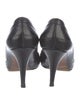 Jimmy Choo Leather Keyhole Accent Pumps