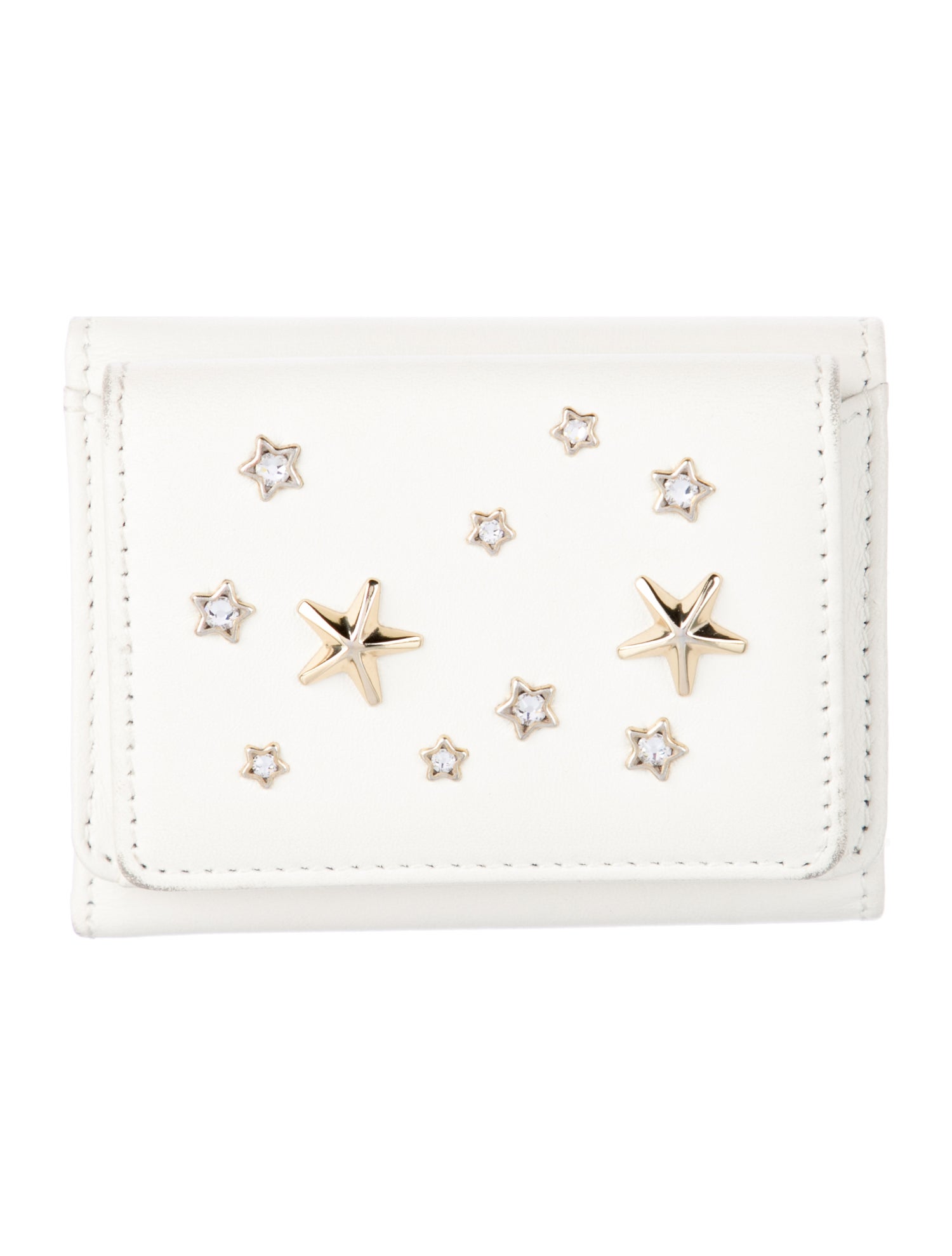 Jimmy Choo Leather Printed Coin Pouch