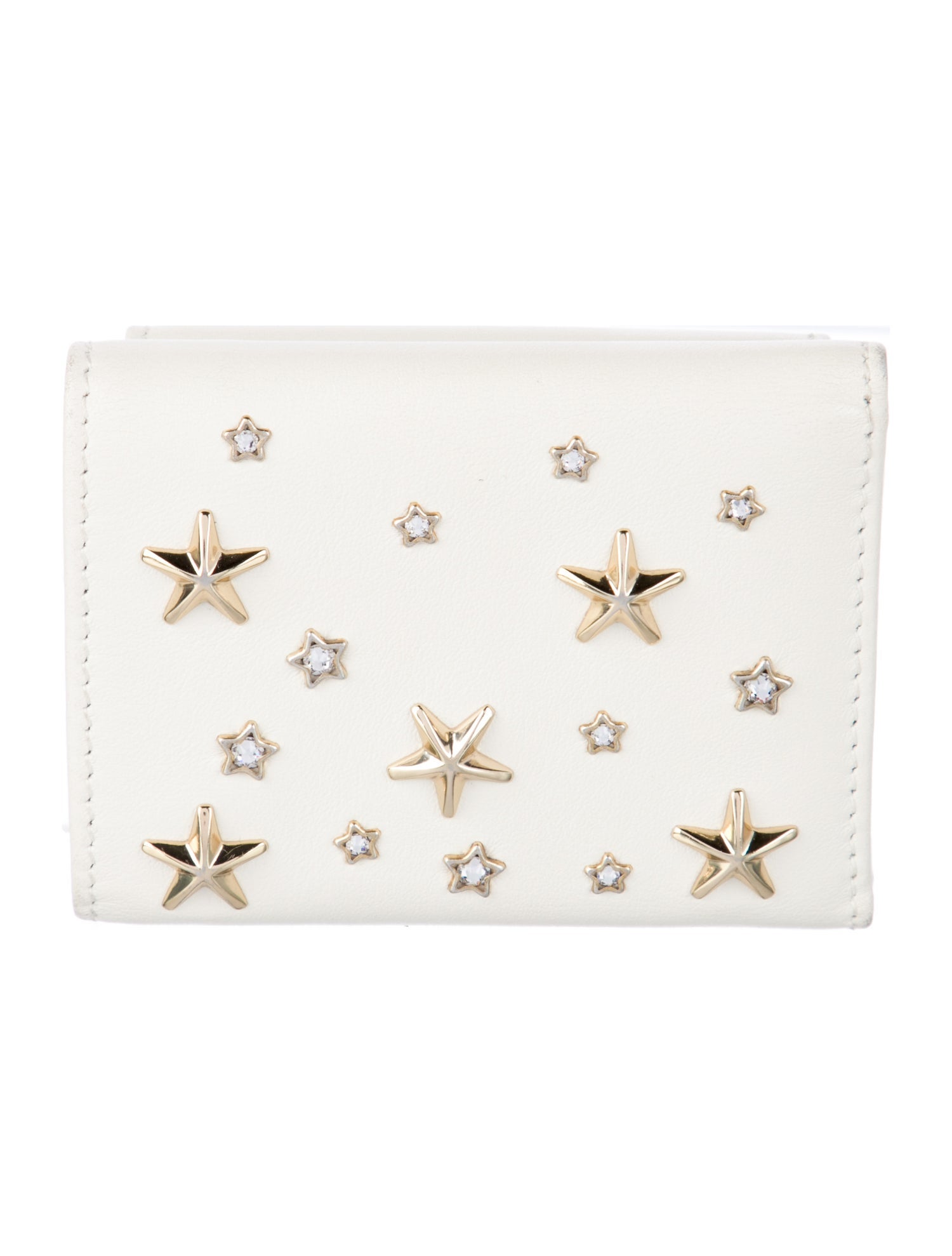 Jimmy Choo Leather Printed Coin Pouch