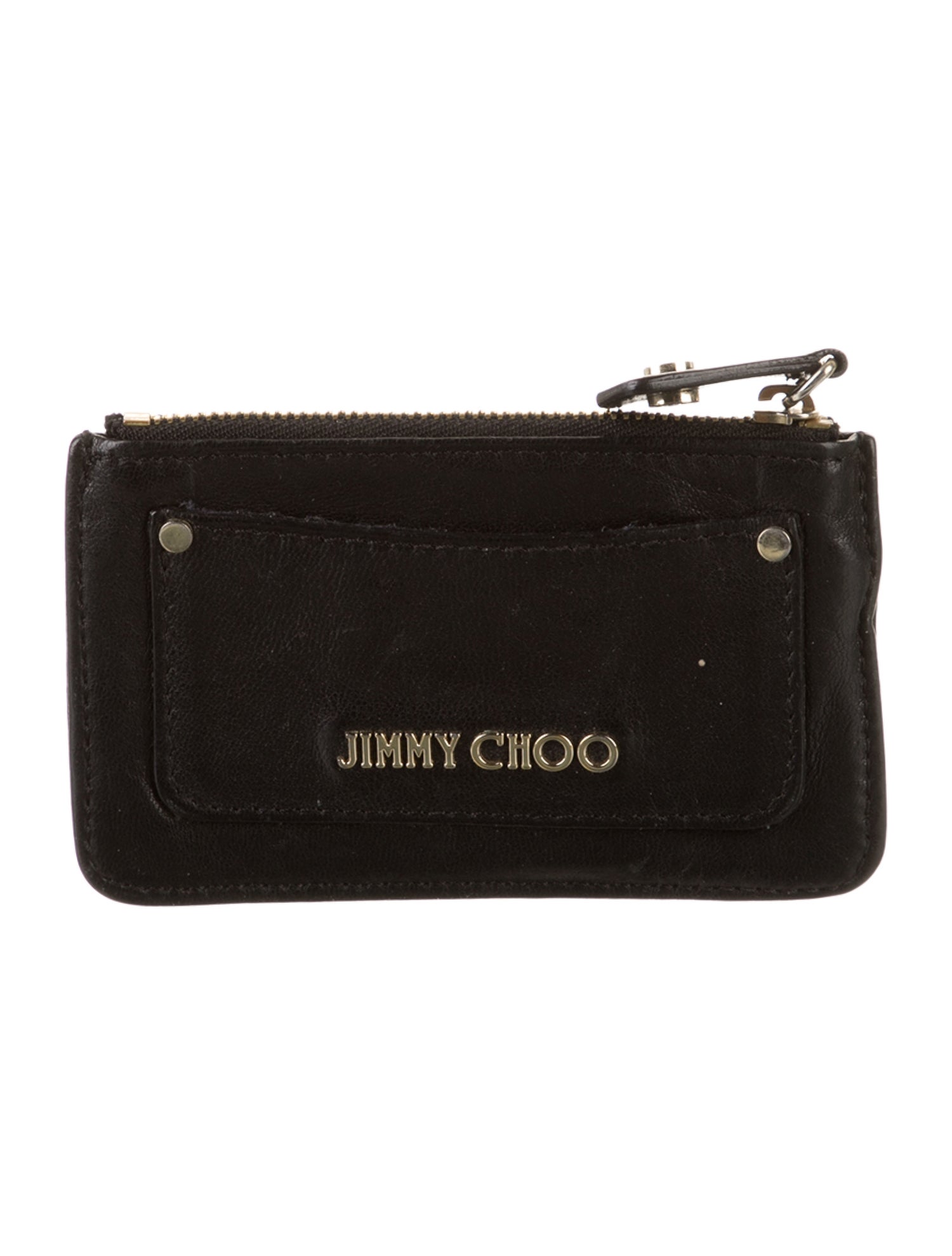 Jimmy Choo Leather Printed Wallet