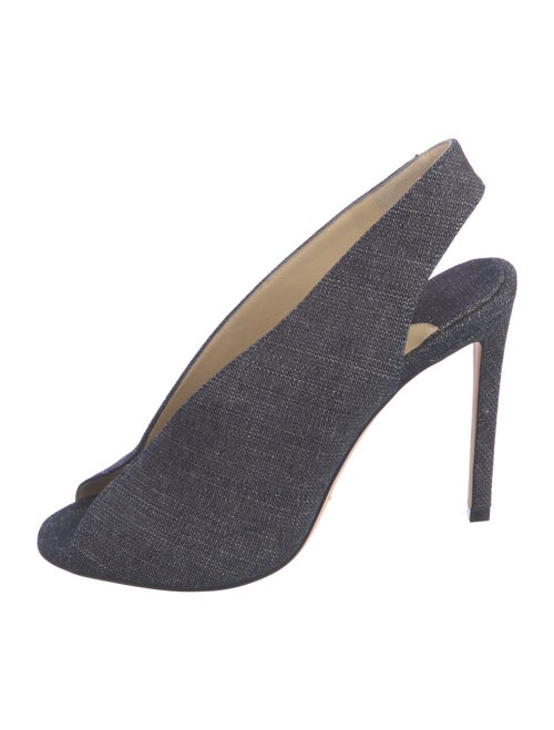 Jimmy Choo Denim Slingback Pumps