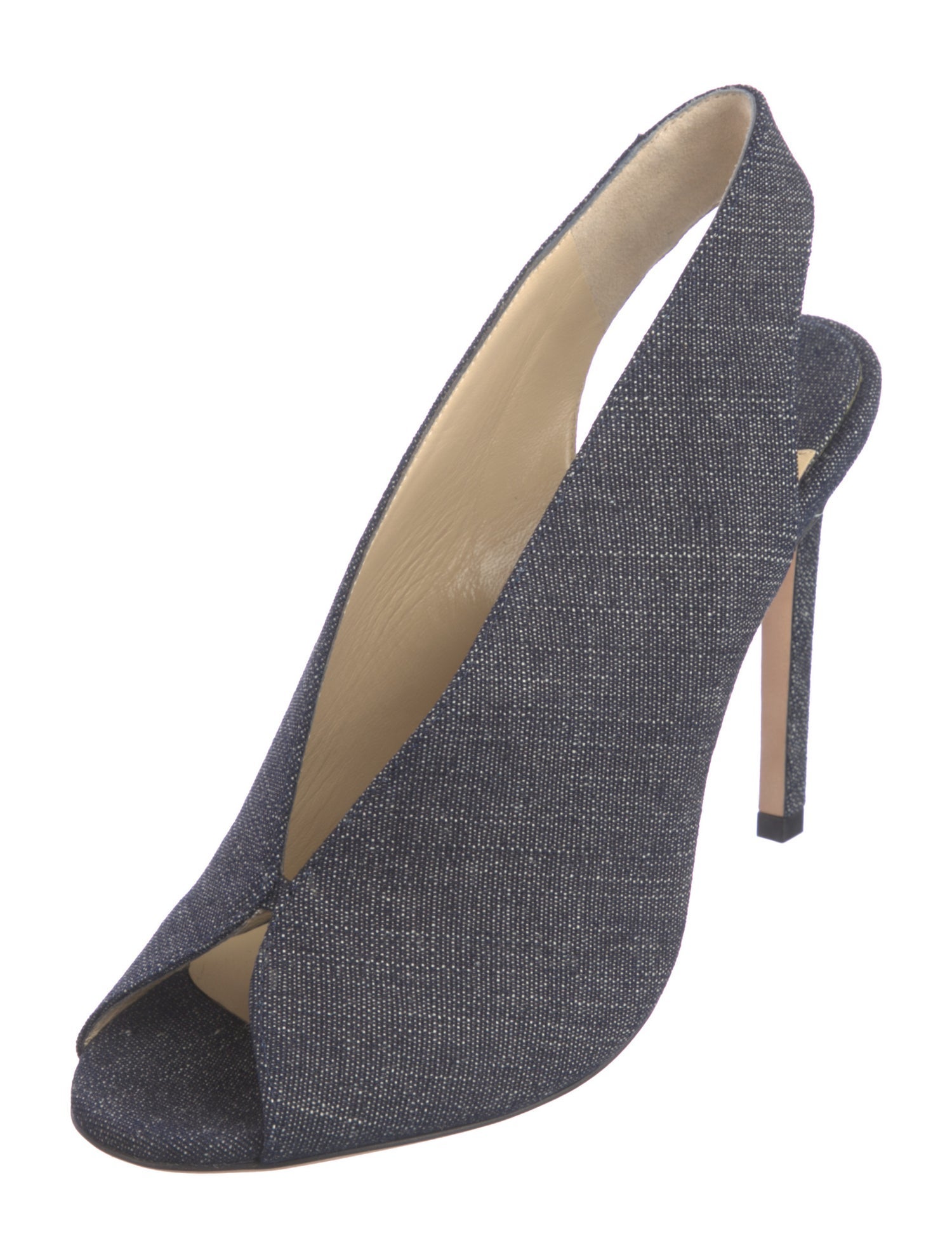 Jimmy Choo Denim Slingback Pumps