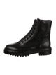 Jimmy Choo Leather Combat Boots