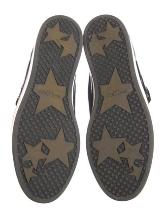 Jimmy Choo Suede Wedge Sneakers