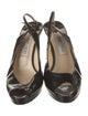 Jimmy Choo Patent Leather Slingback Sandals