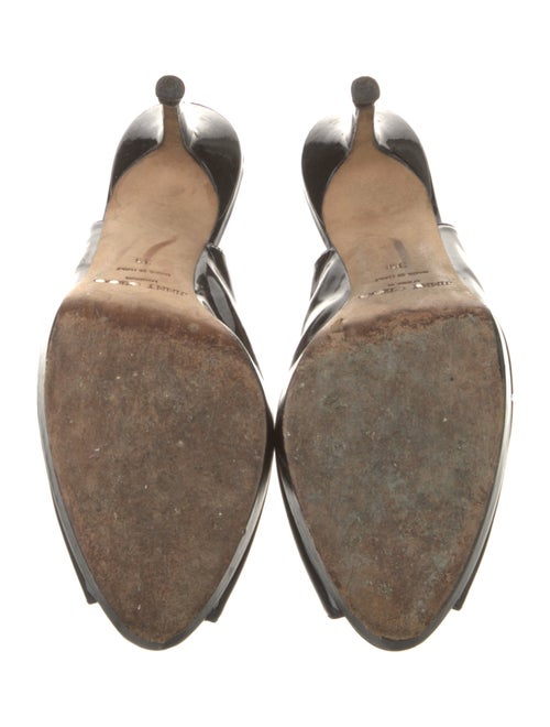 Jimmy Choo Patent Leather Slingback Sandals
