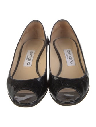 Jimmy Choo Patent Leather Flats