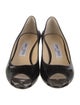 Jimmy Choo Patent Leather Flats