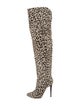 Jimmy Choo Ponyhair Animal Print Boots