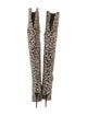Jimmy Choo Ponyhair Animal Print Boots