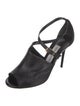 Jimmy Choo Leather T-Strap Pumps
