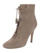 Jimmy Choo Suede Lace-Up Boots