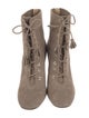 Jimmy Choo Suede Lace-Up Boots
