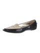 Jimmy Choo Patent Leather Colorblock Pattern Flats