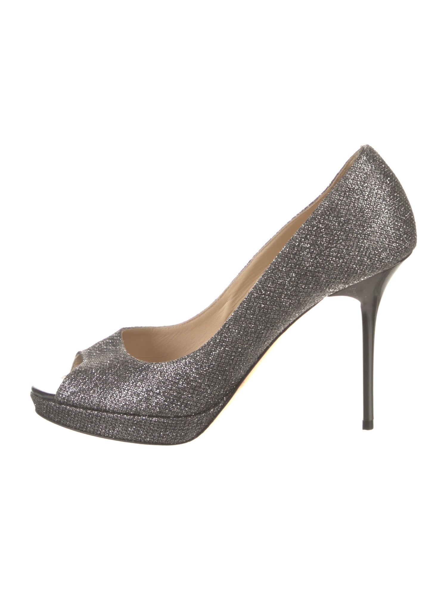 Jimmy Choo Glitter Glitter Accents Pumps