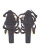 Jimmy Choo Denim Gladiator Sandals