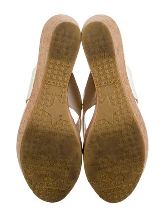 Jimmy Choo Patent Leather Slides