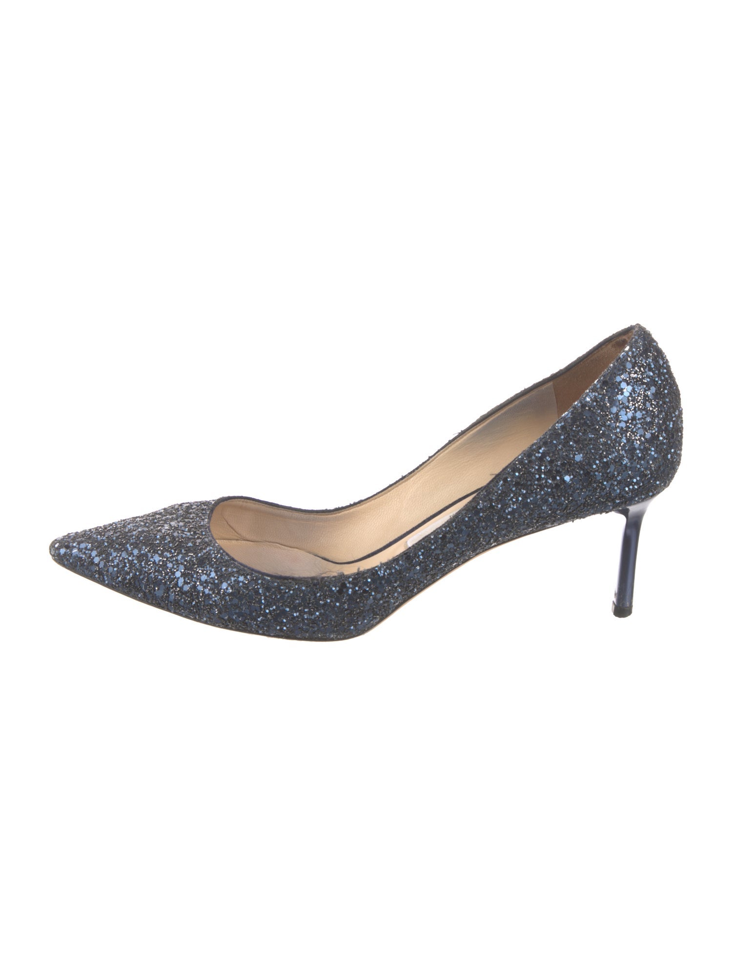 Jimmy Choo Glitter Glitter Accents Pumps