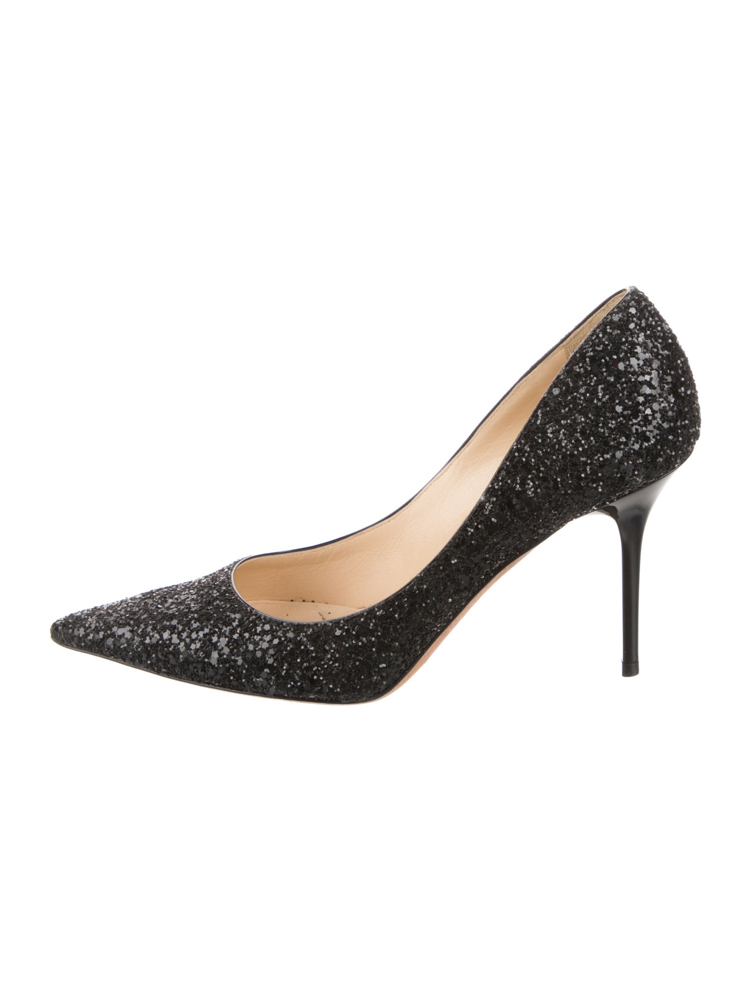 Jimmy Choo Glitter Glitter Accents Pumps