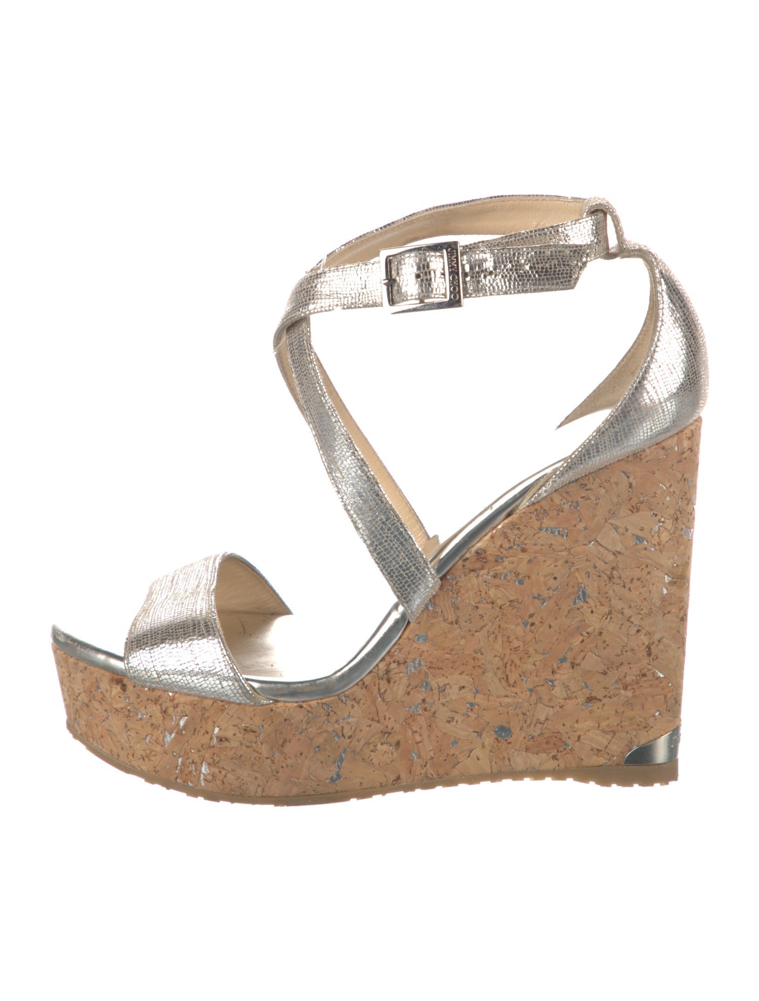 Jimmy Choo Leather Espadrilles