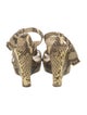 Jimmy Choo Snakeskin Animal Print Espadrilles