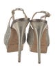 Jimmy Choo Glitter Glitter Accents Slingback Pumps
